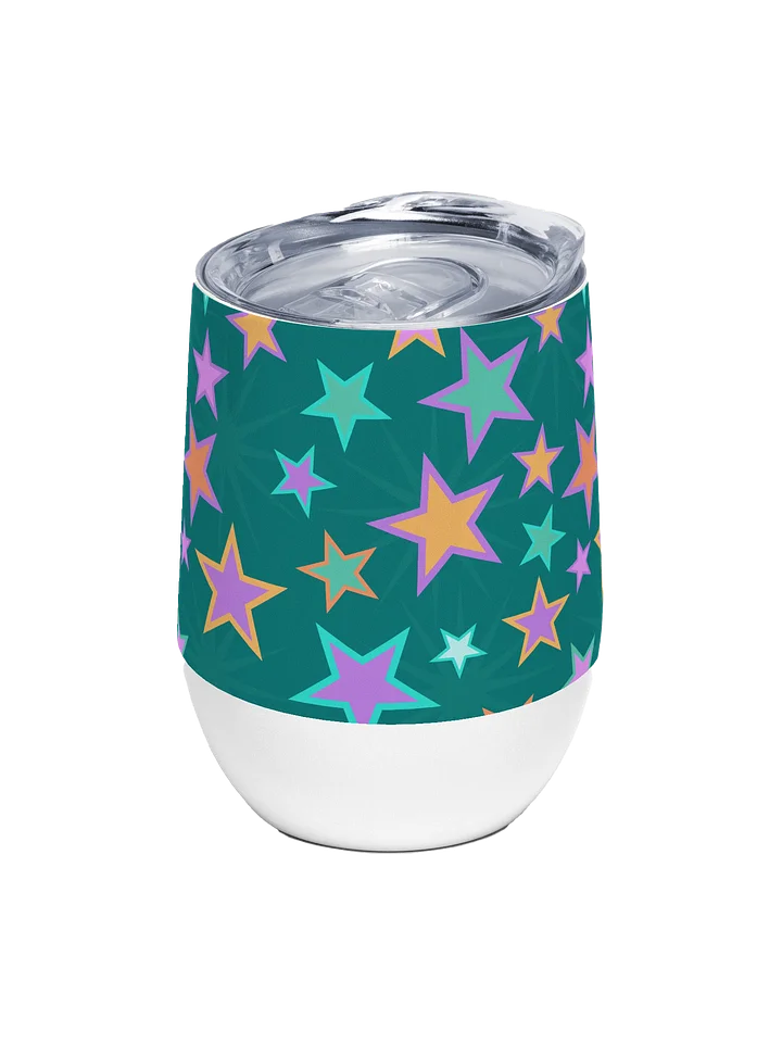 Party Time! Stars Wine Tumbler product image (1)