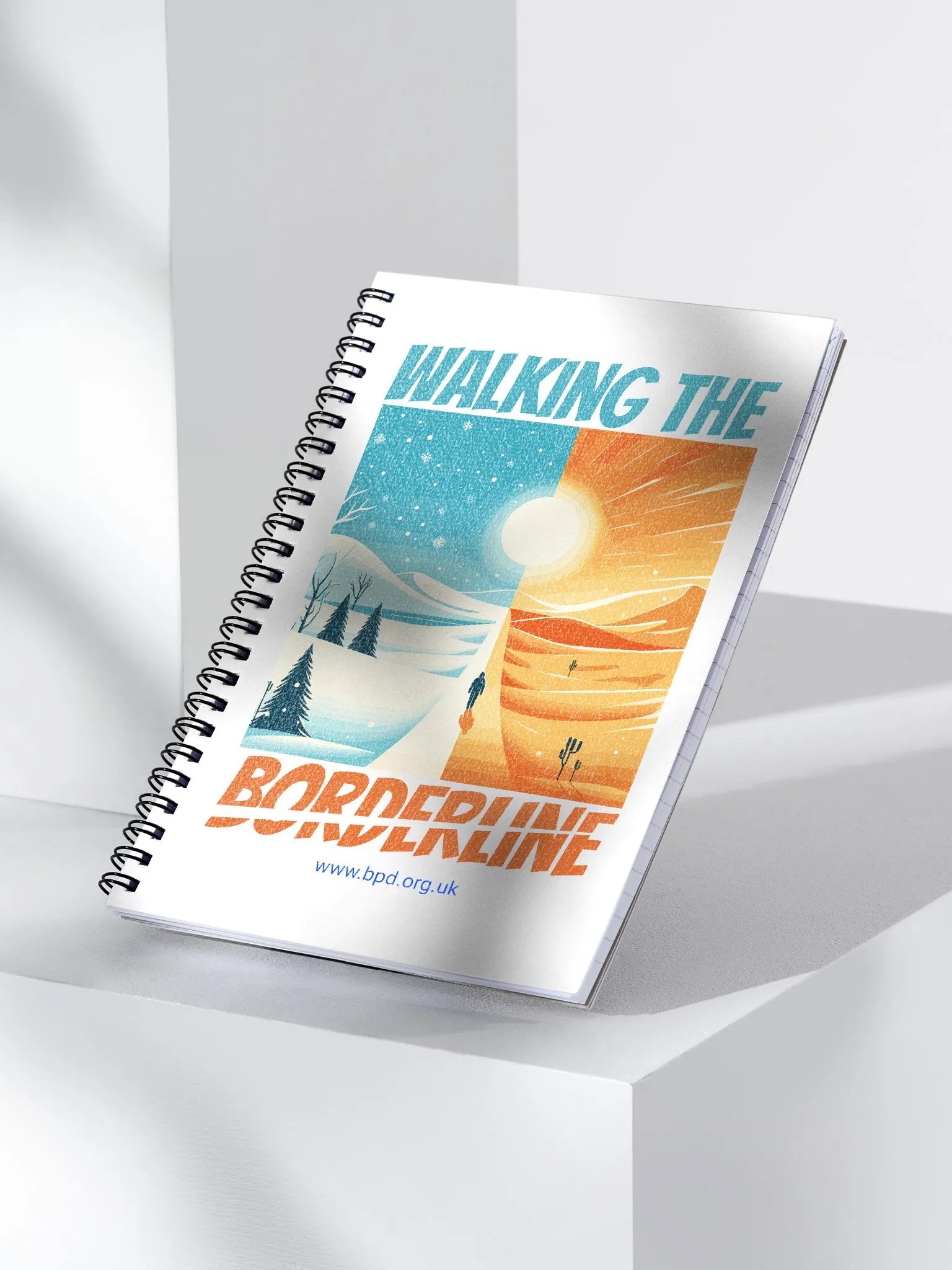Walking The Borderline: BPD Awareness Notebook product image (3)