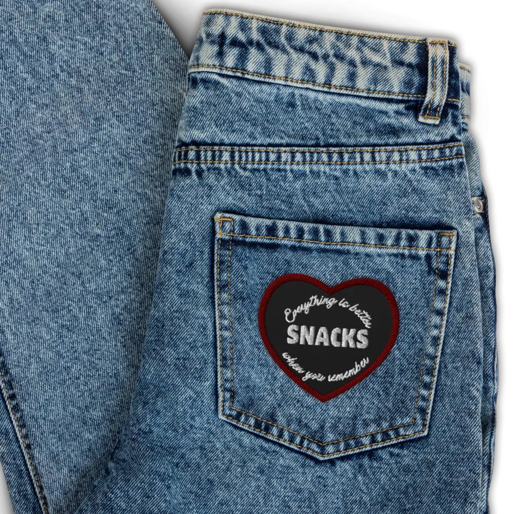 Snacks Heart Patch product image (3)