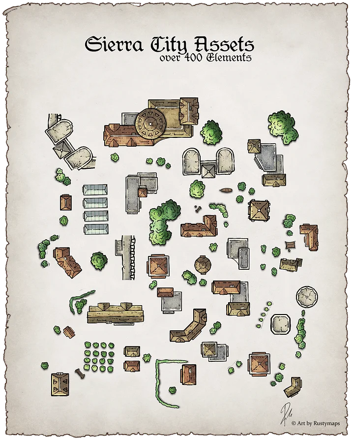 Sierra City Assets Pack product image (1)