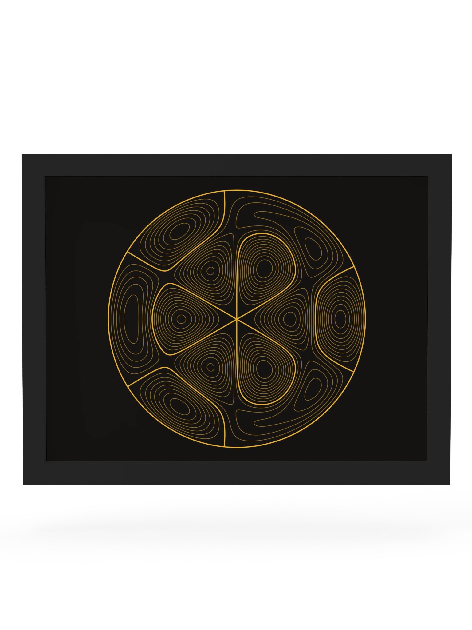 Sacral · Lines Framed Poster product image (58)