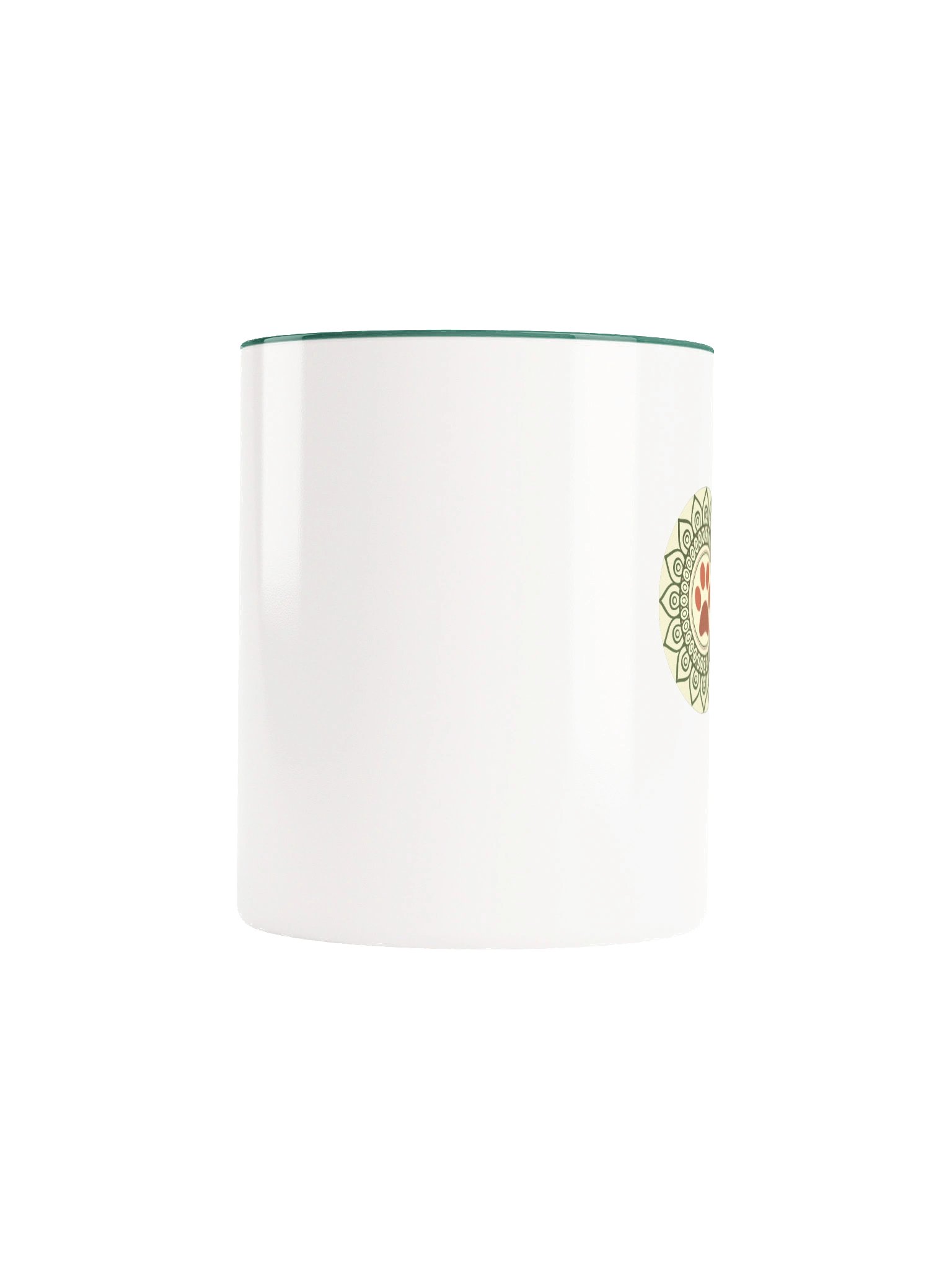 Paws & Reflect Mandala Paw Print Ceramic Meditation Mug - Fall Edition product image (8)