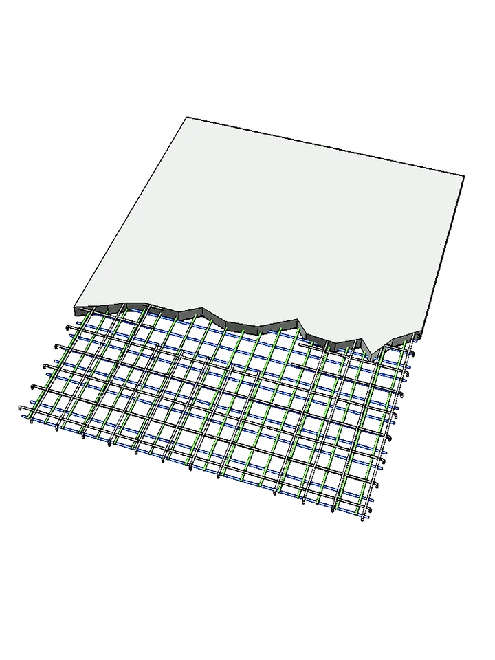 Slab Reinforcement Plan: DWG / PDF / SKP Files product image (2)