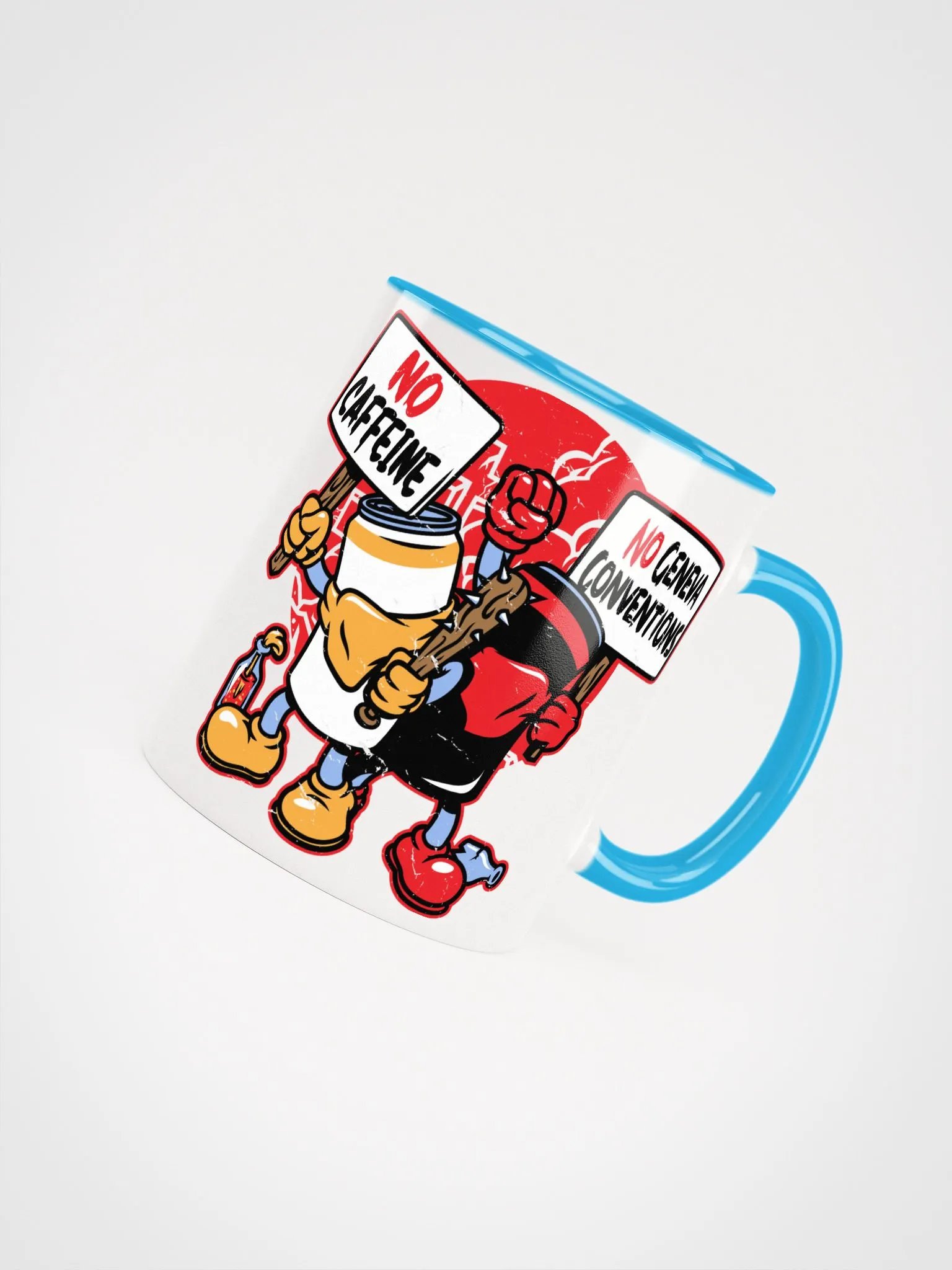 No Caffeine No Geneva Conventions Mug product image (31)