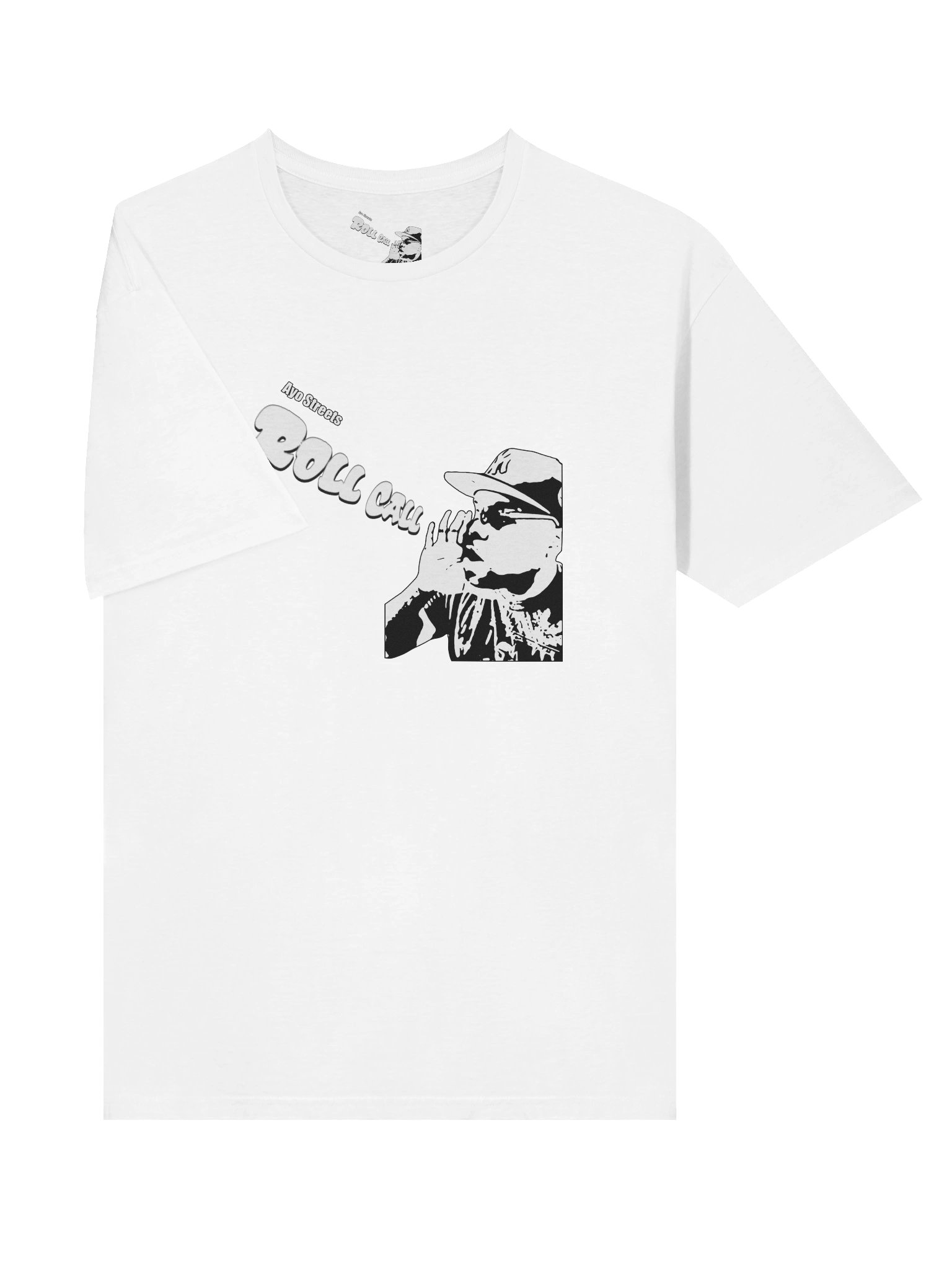 Roll Call Black & White Tee product image (5)