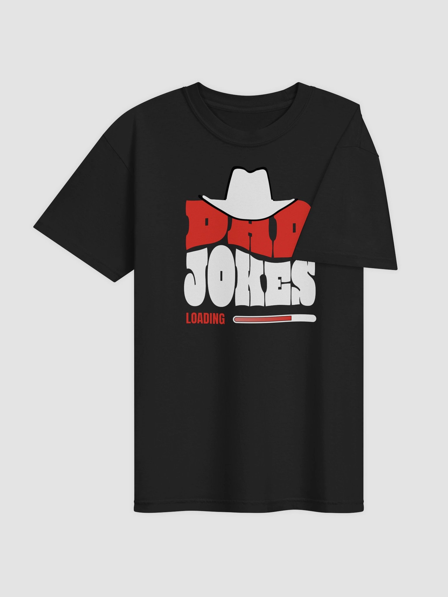 Dad Jokes Loading Cowboy Tee product image (5)