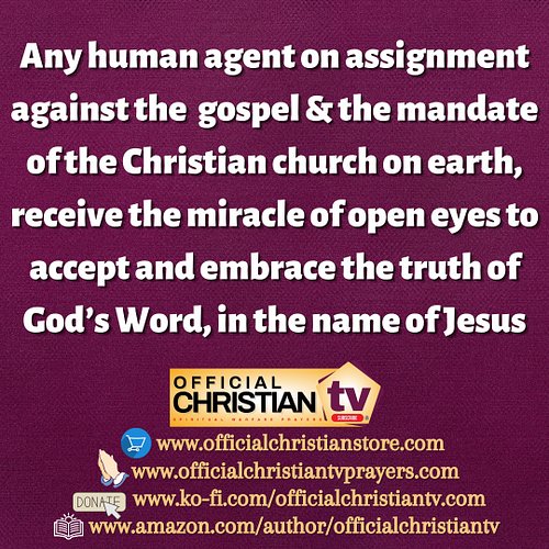 #prayer #spiritualwarfareprayers #Day281 
Prayer Books HERE 👉 https://amzlink.to/az0jvy31IDOvi
Partners 👉 http://www.official...