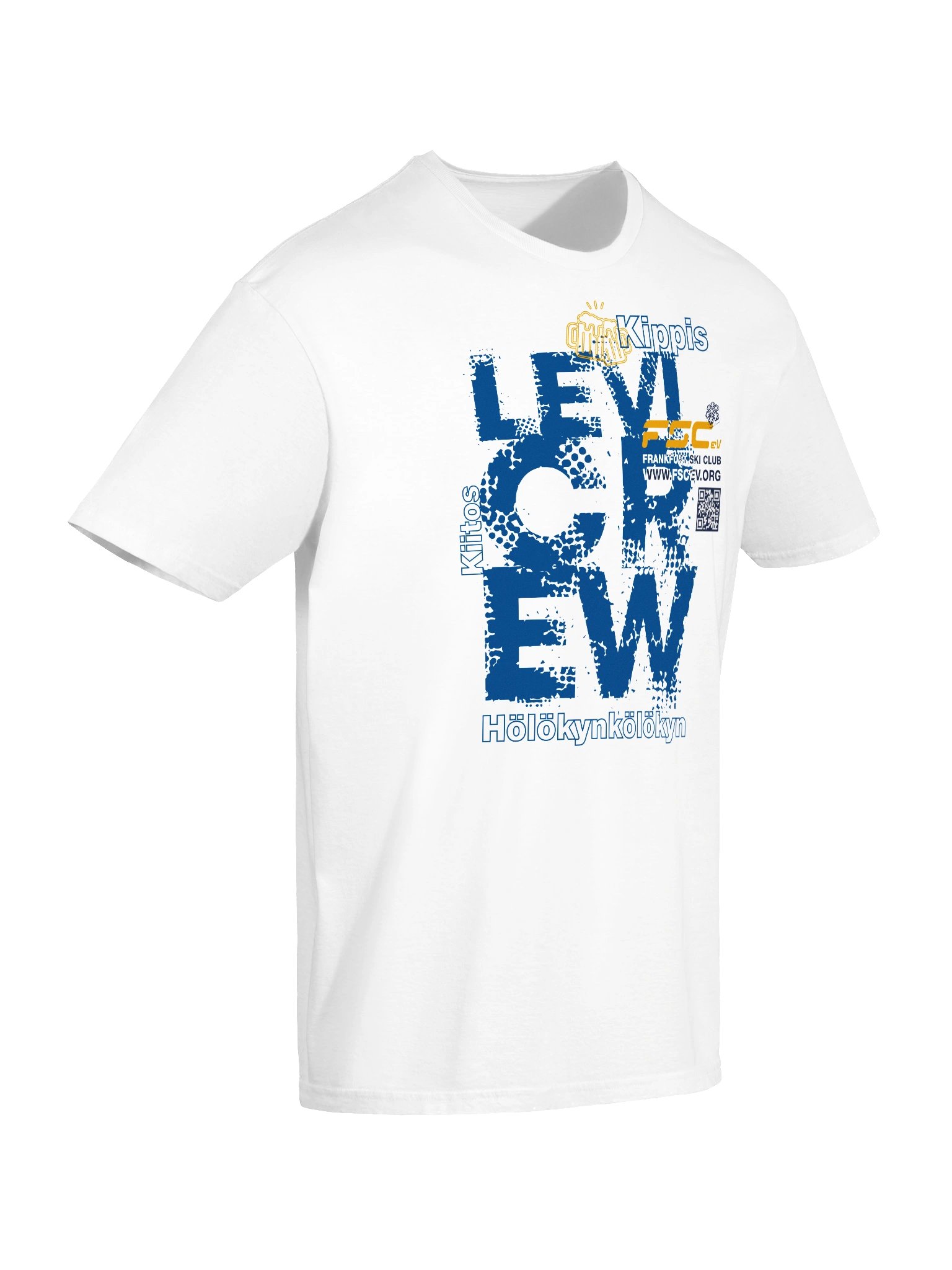 Finland / Levi Crew white (front only print) product image (5)