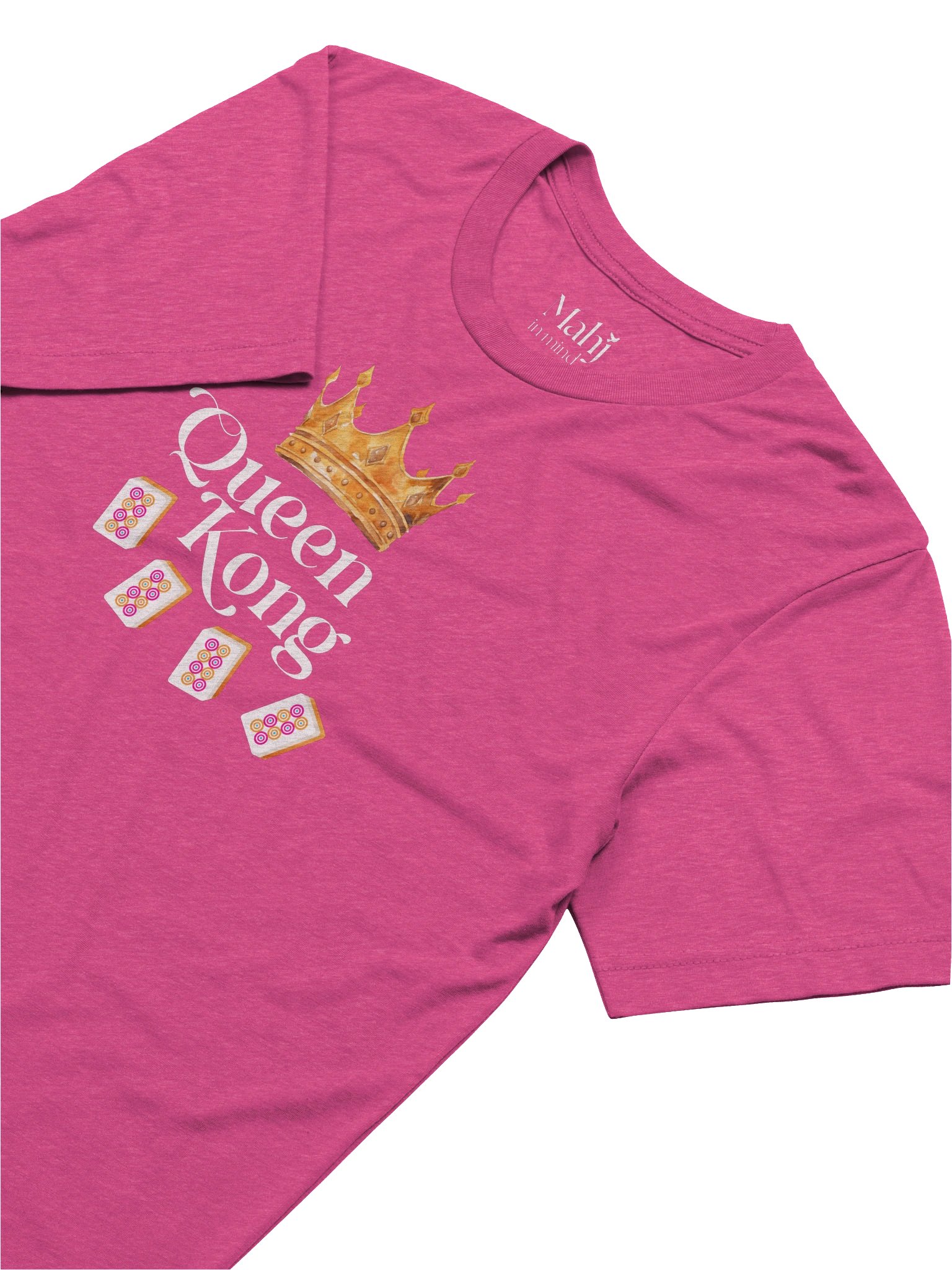 Queen Kong Shine Bright Mahjong Triblend Tee product image (6)