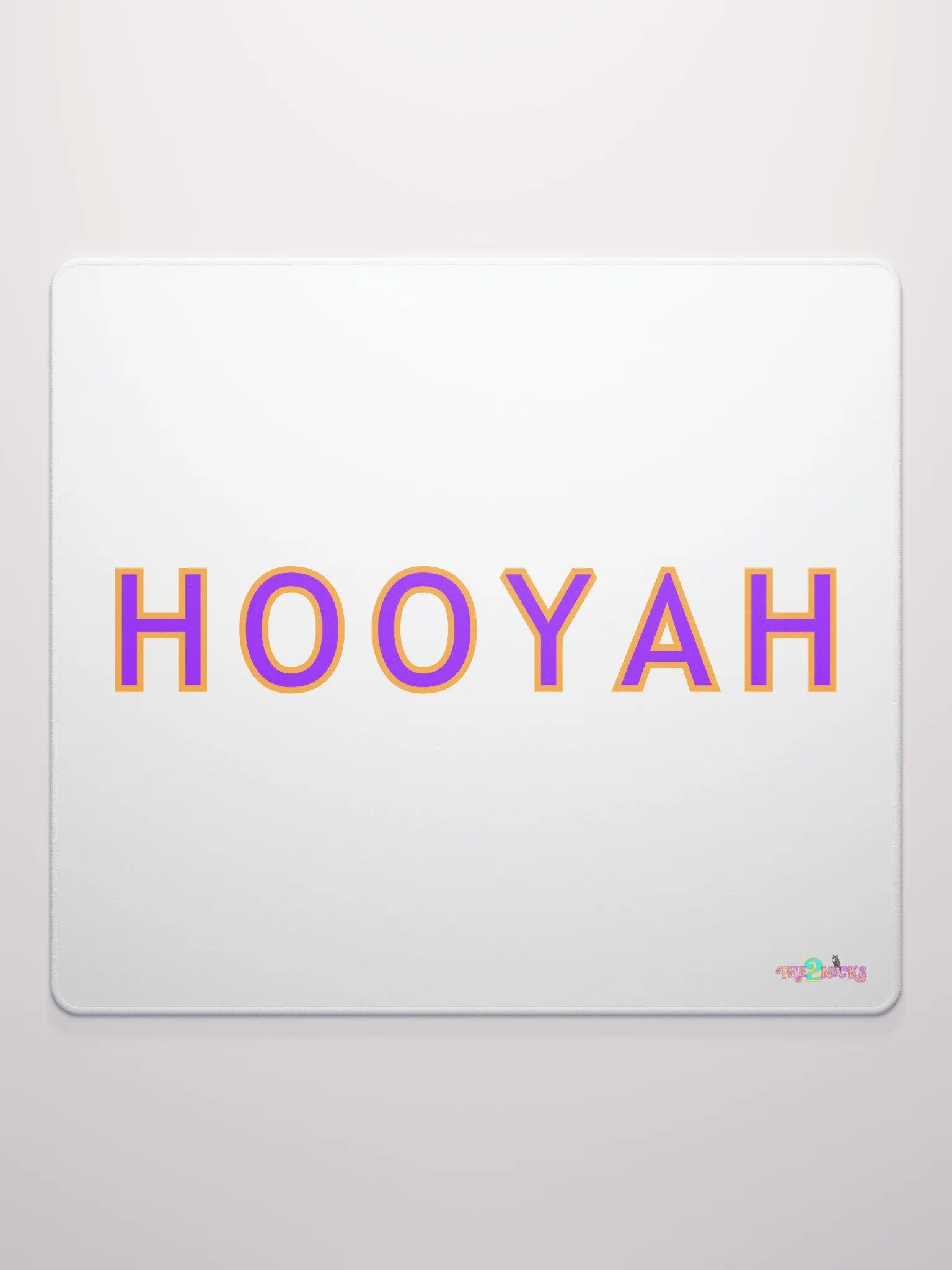 Hooyah Gaming Mouse Pad (White) product image (1)