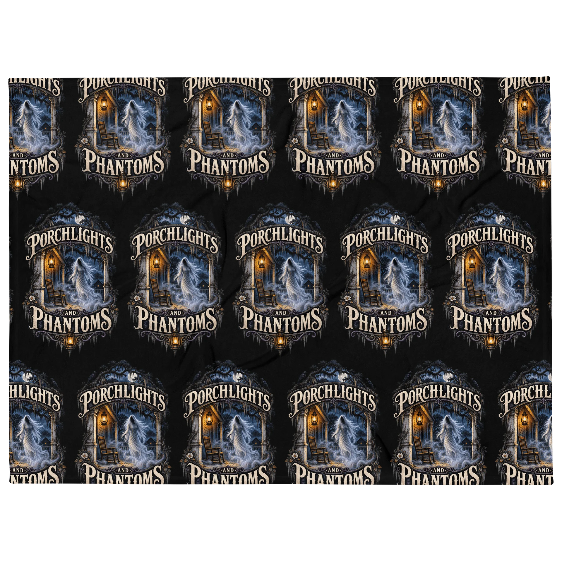 Porchlights and Phantoms throw Blanket product image (1)