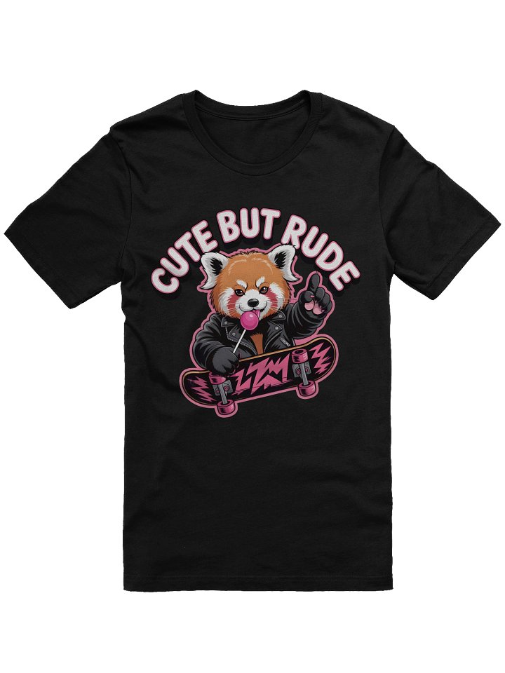 Cute But Rude Red Panda Tee product image (1)