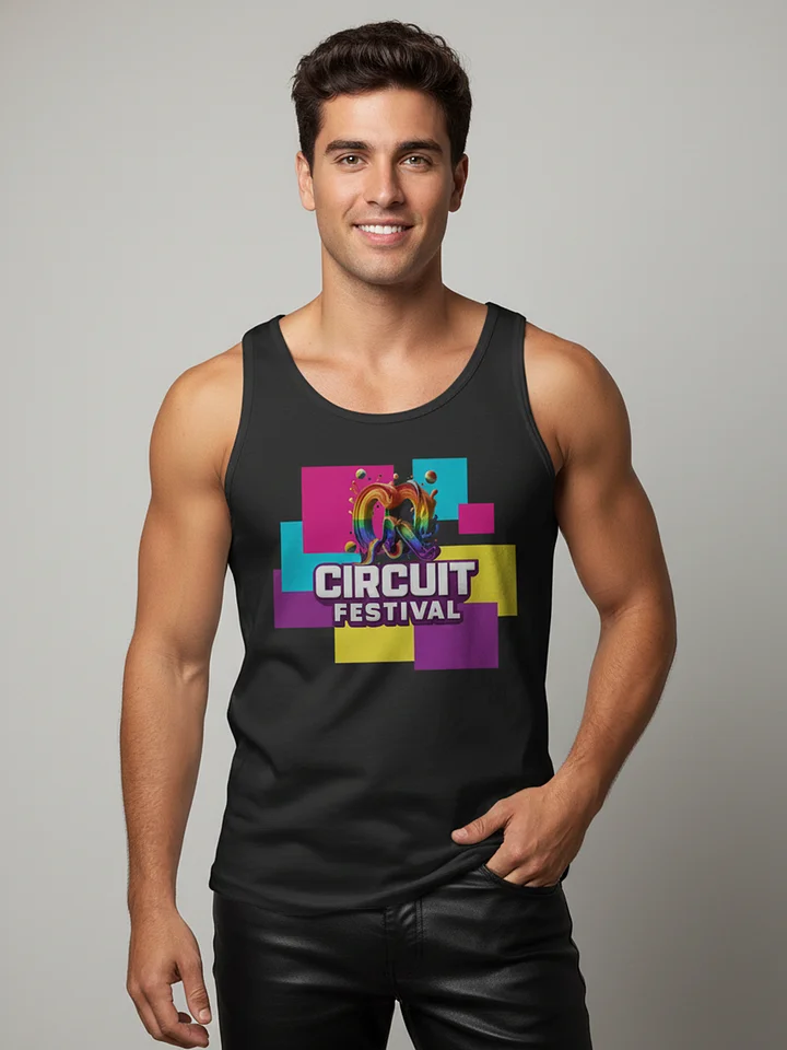 CQ CIRCUIT FESTIVAL – COLOR BLOCK PARTY TANK product image (1)