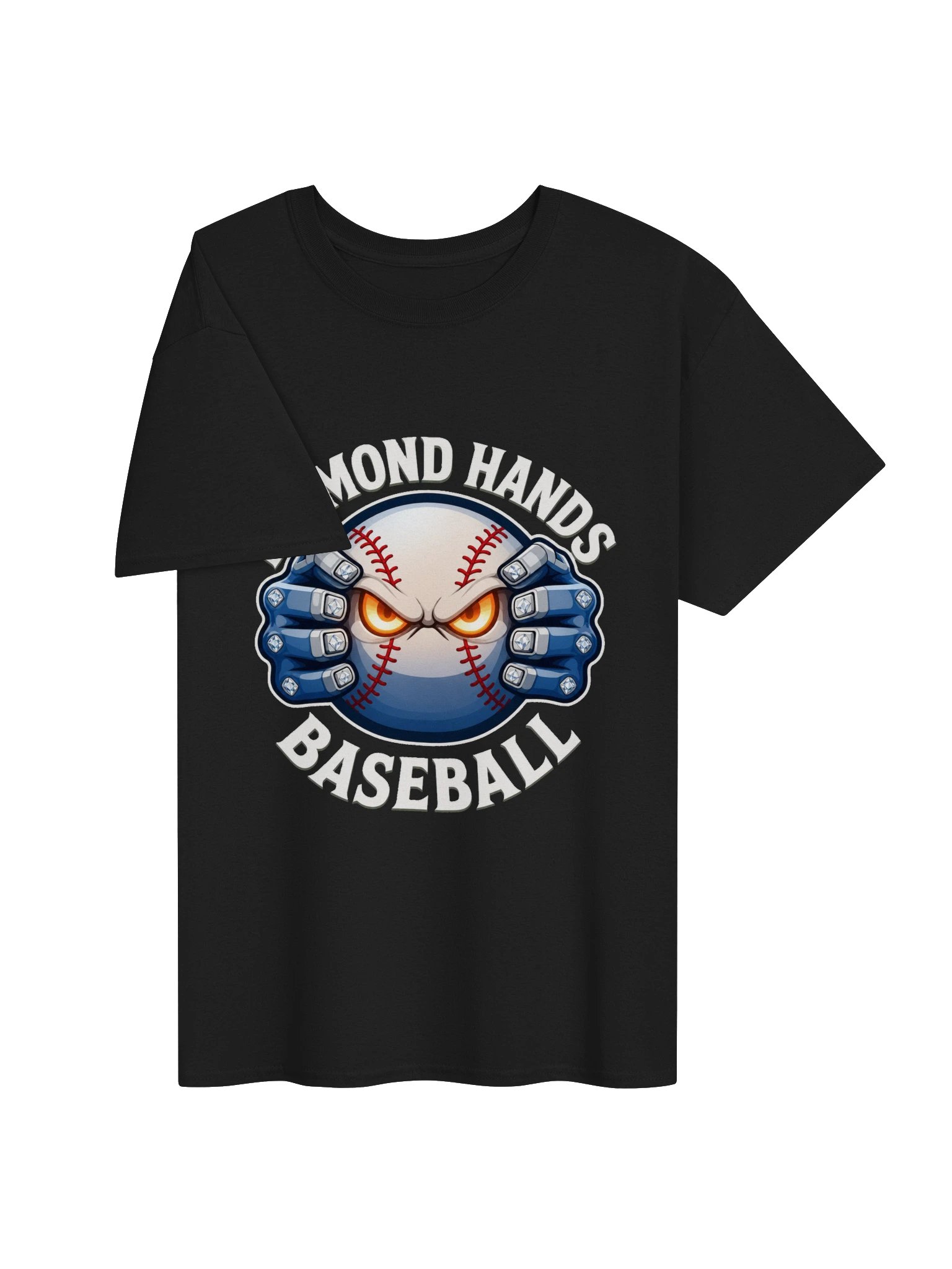 Diamond Hands Baseball Color Mascot Tee product image (3)