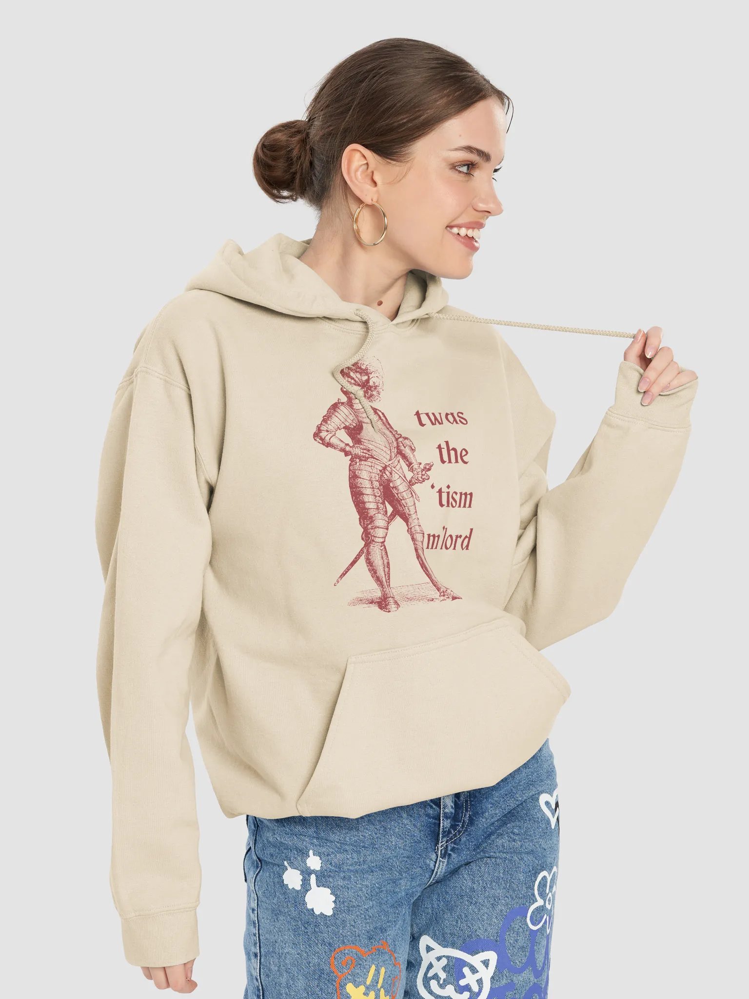 twas the tism mlord Hoodie product image (7)