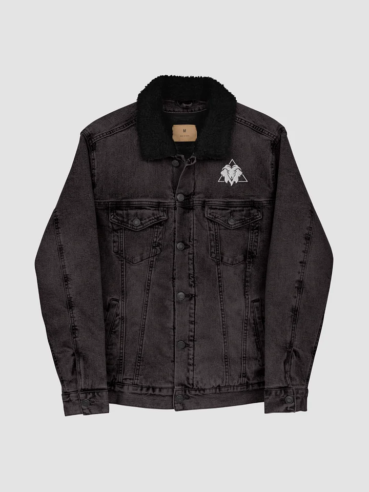 Goat Gang ( Denim Jacket White Logo ) product image (1)