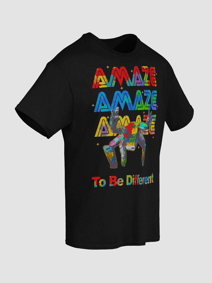 Amaze Amaze Amaze To Be Different Rocky Shirt Autism Awareness shirt ideas product image (2)