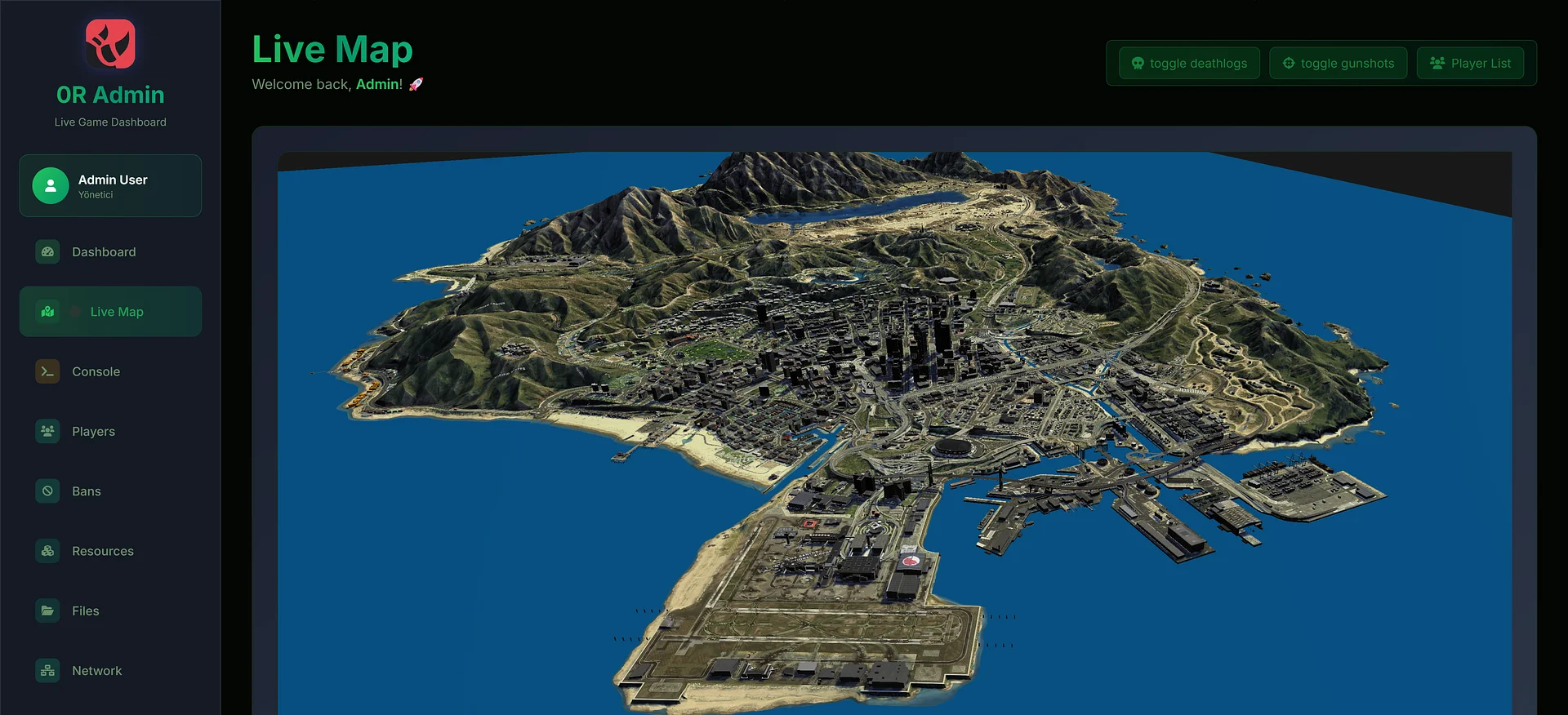 Admin Menu | Web Panel QR Login, Mobile Management, 3D Map, Out-of-Game Monitoring [QBCore/ ESX / QBOX ] product image (4)