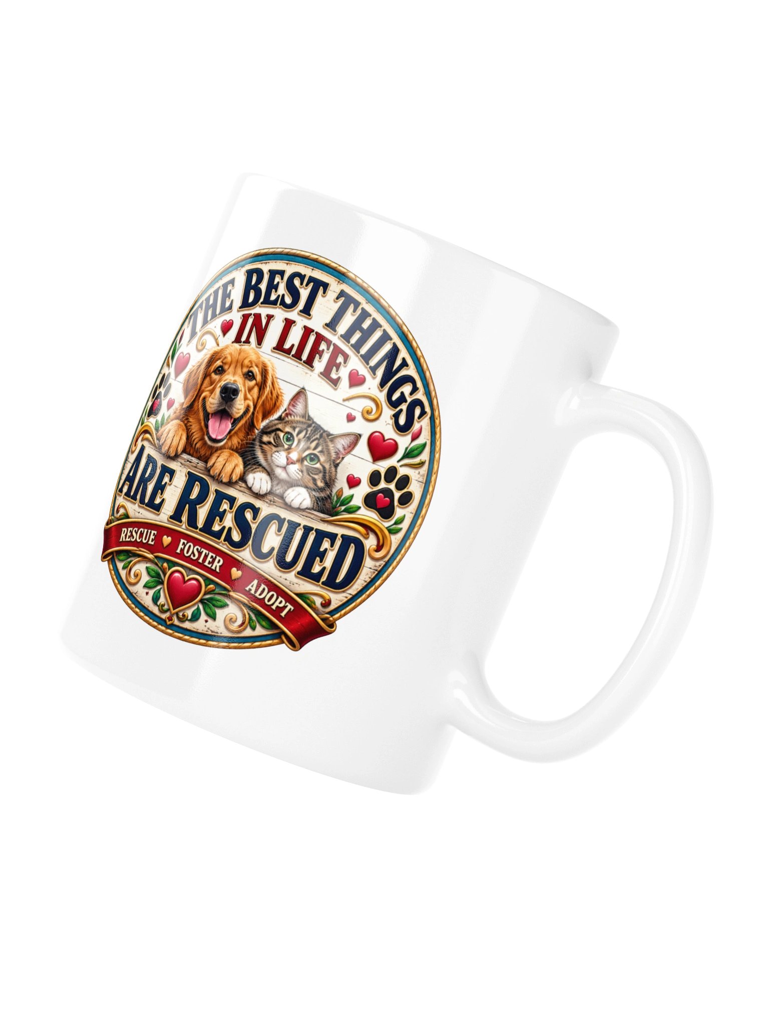 The Best Things Are Rescued Mug product image (3)