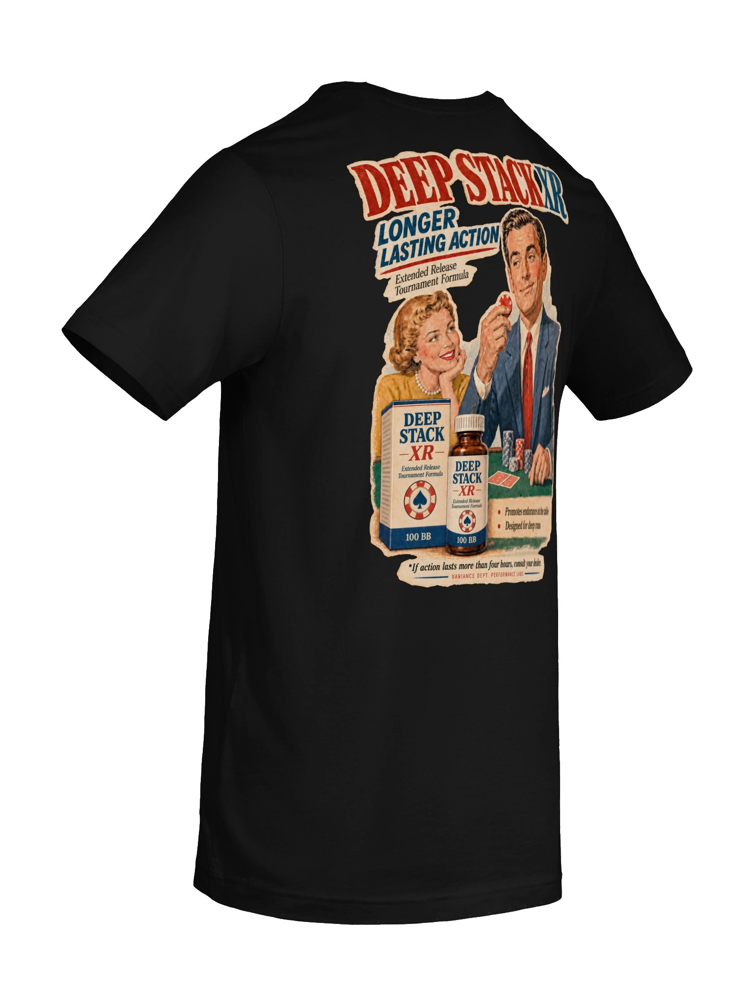 Deep Stack XR Vintage Poker Tee product image (8)