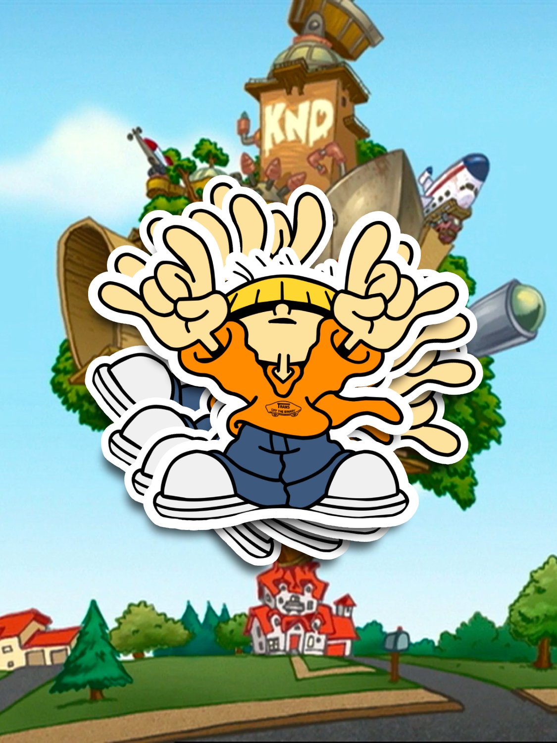 Numbuh Four Sticker product image (1)