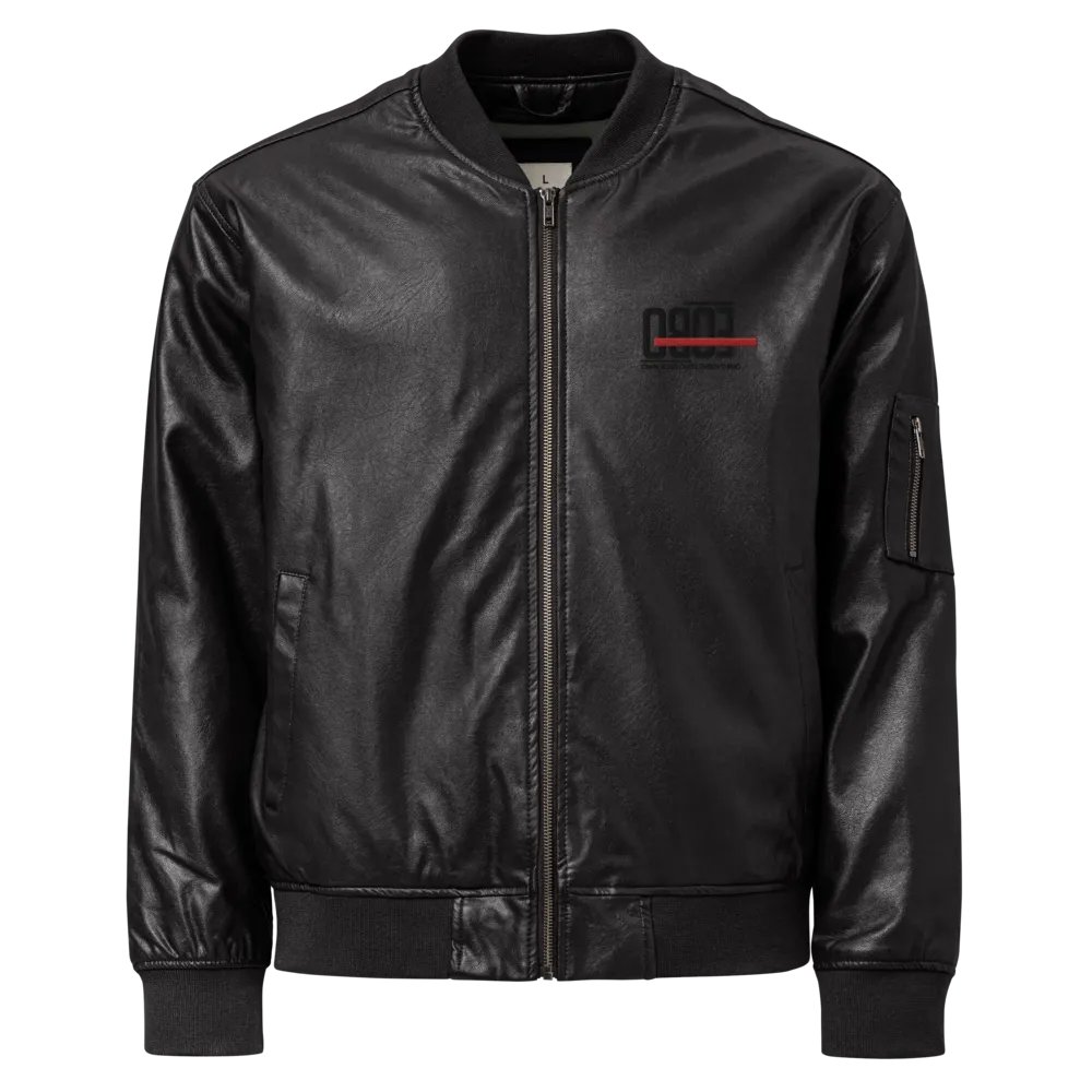 OBOE Elegance Faux Leather Jacket product image (1)