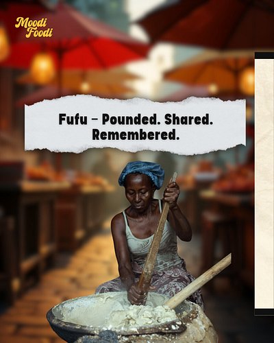 ✊🏾 Fufu isn’t just food—it’s memory, movement, and community.
From Ghana, Nigeria, and Côte d’Ivoire, it’s cassava or yam pou...