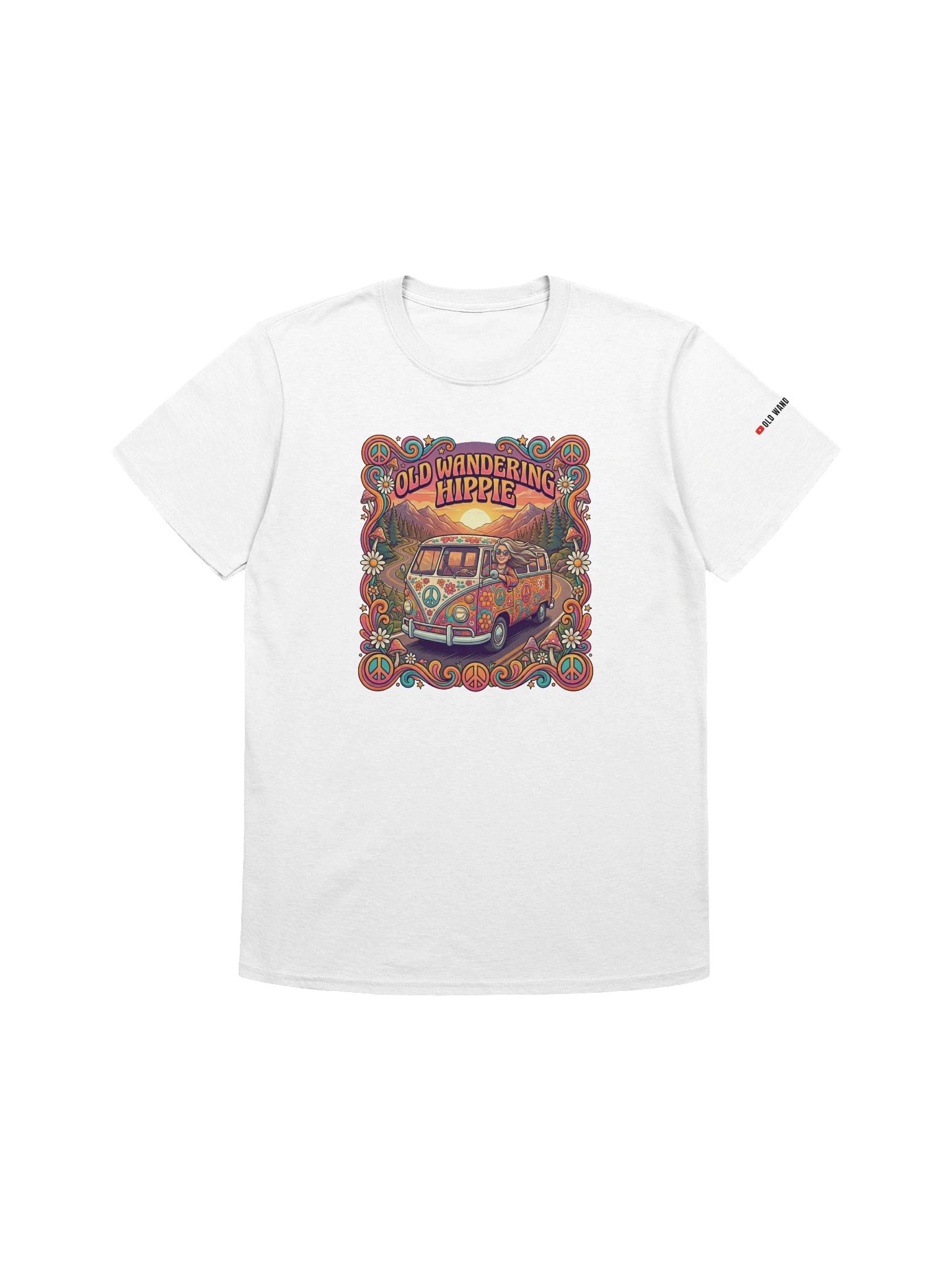 Old Wandering Hippie “Debbie Jean” Women's Comfort Tee product image (1)