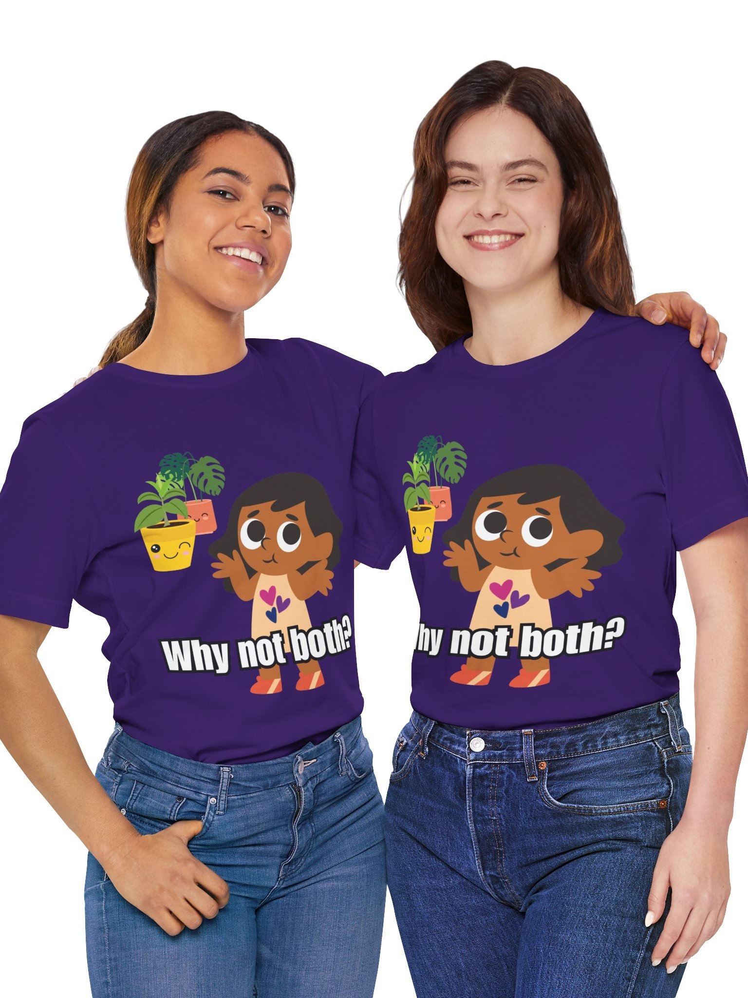 Why Not Both Bisexual Pride Tee (Unisex) product image (6)