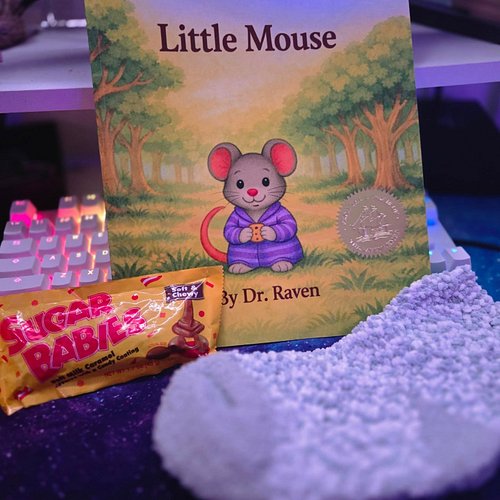 So adorable!! Cozy socks, yummy snacks, and such a cute book written by the great @the_raven_armed cant wait to read this to ...