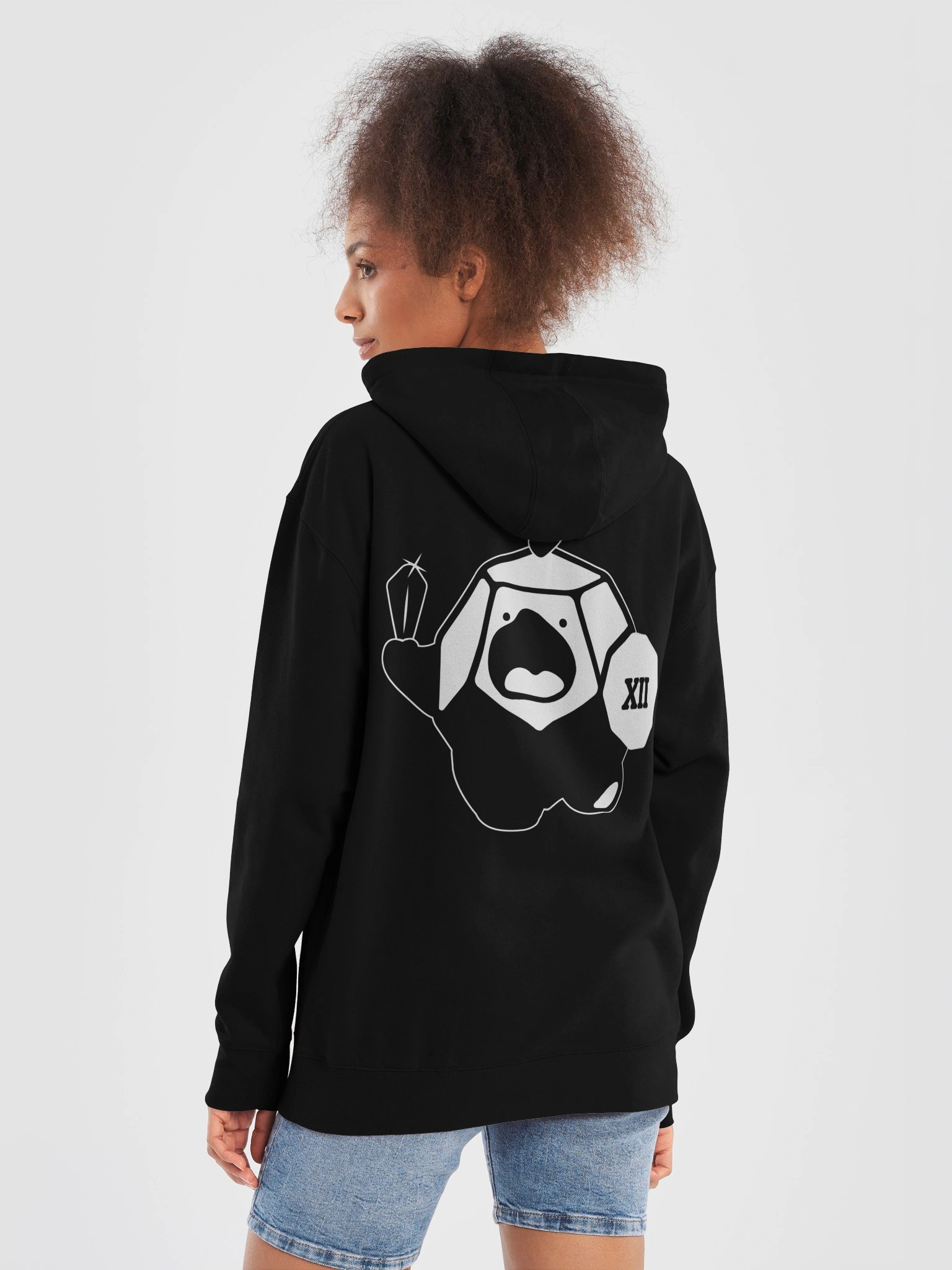 12 Sided Studios Unisex Hoodie - Black product image (3)