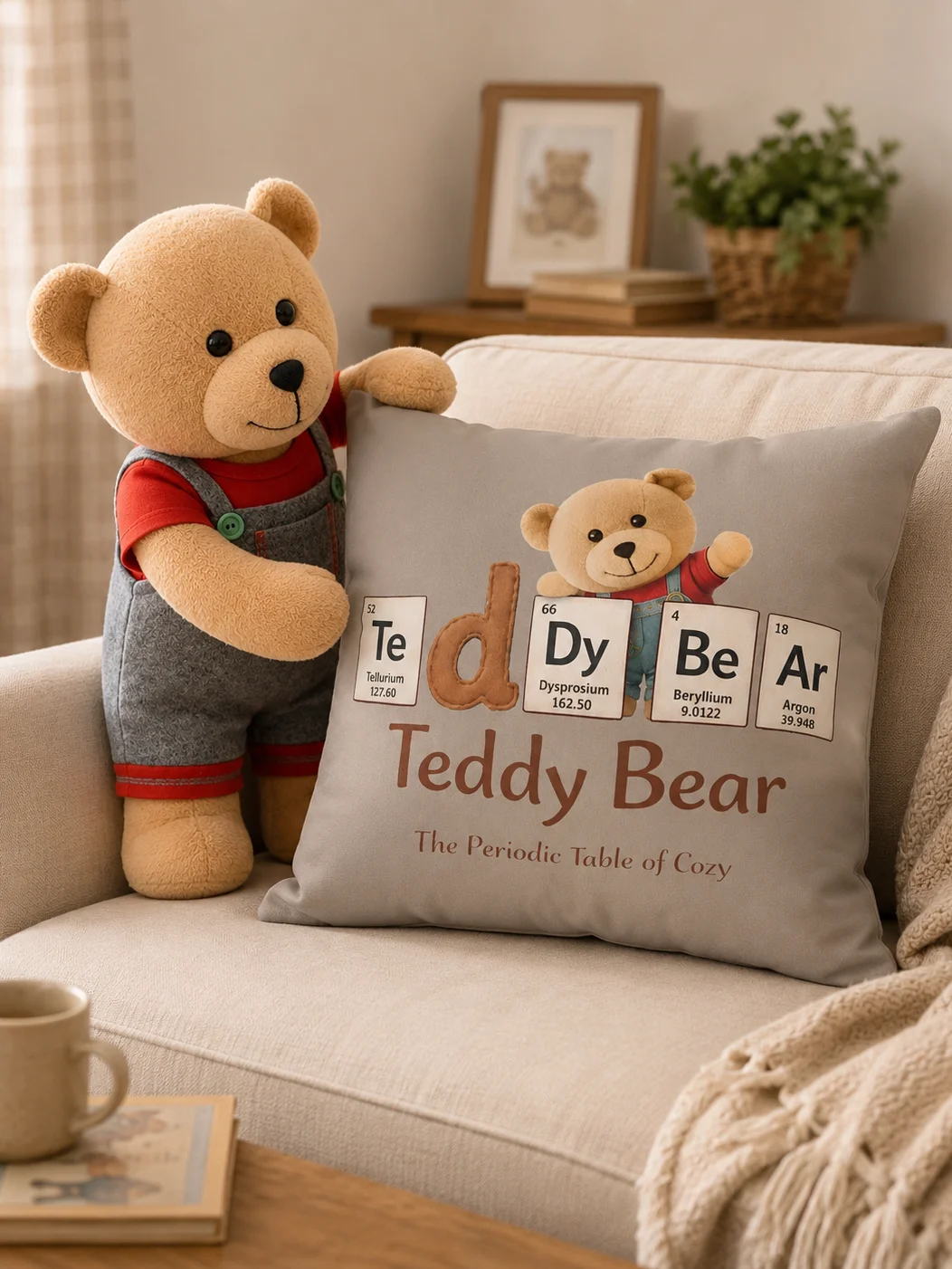 The Periodic Table of Cozy Pillow product image (2)