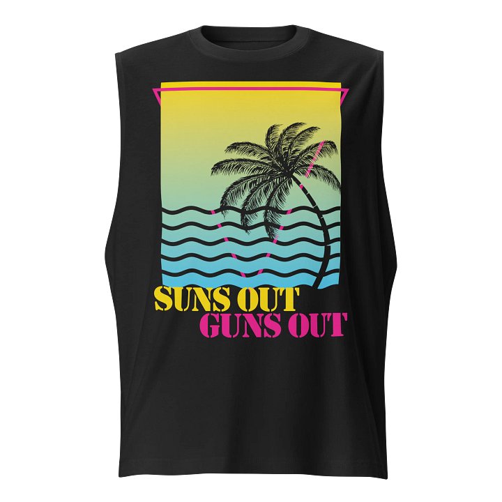 Suns Out Guns Out Men's Muscle Tank product image (1)