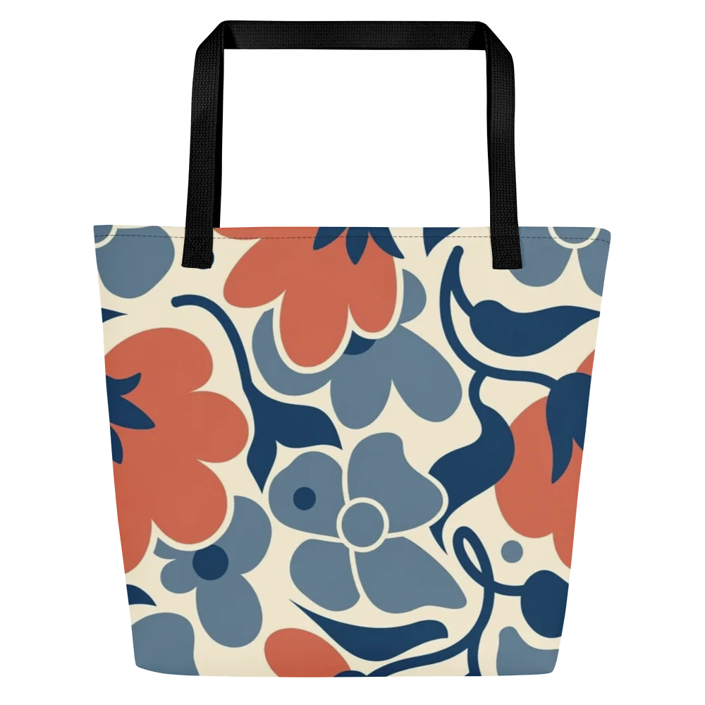 Muted Floral All-Over Print Tote Bag product image (3)