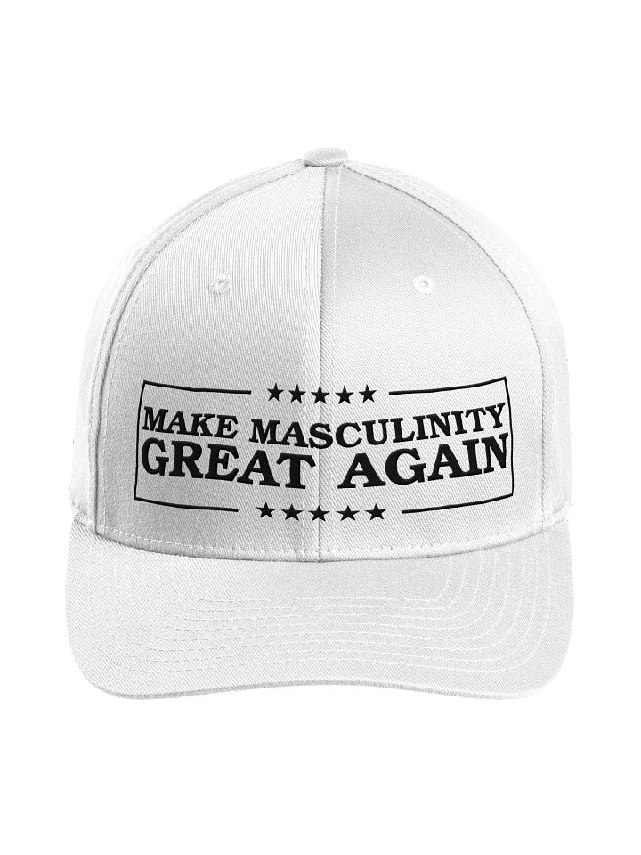 Make Masculinity Great Again White Cap product image (1)