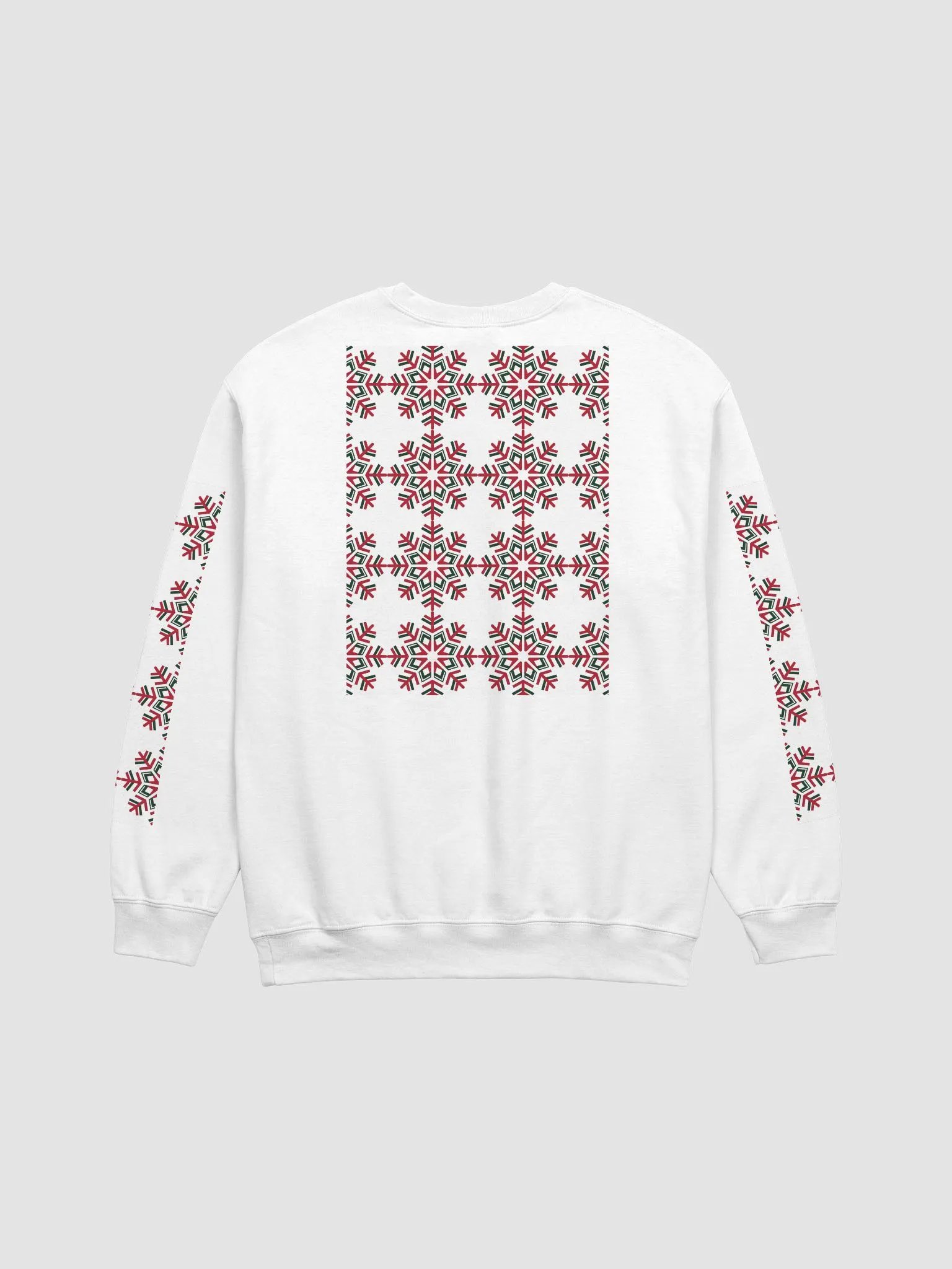 Snowflakes memorizing sweathirt product image (3)