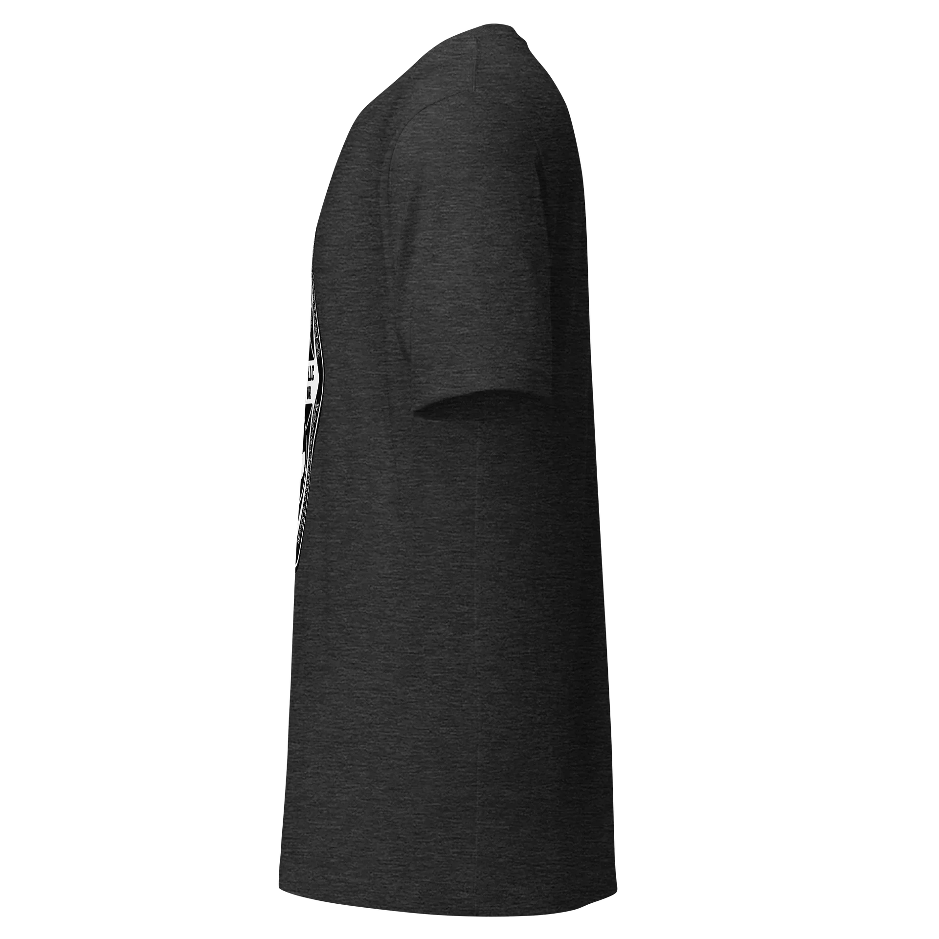 3 Eyed Alien – Emblem – on Heather Gray Bella+Canvas Unisex Supersoft T-Shirt product image (5)