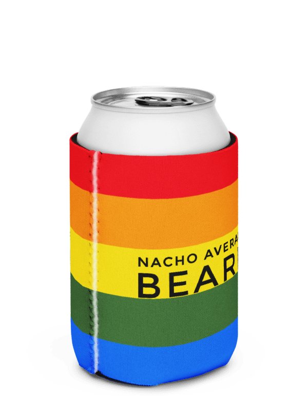 Coozie Can Cooler (Design: Nacho Average Beard) product image (3)