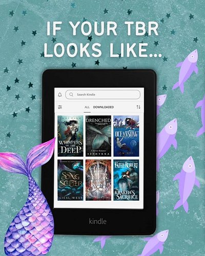If your TBR looks like:

Whispers of the Deep ✅ 
Drenched ✅ 
Oceansong ✅ 
Of Song and Scepter ✅ 
The Mer King ✅ 
The Kraken's...