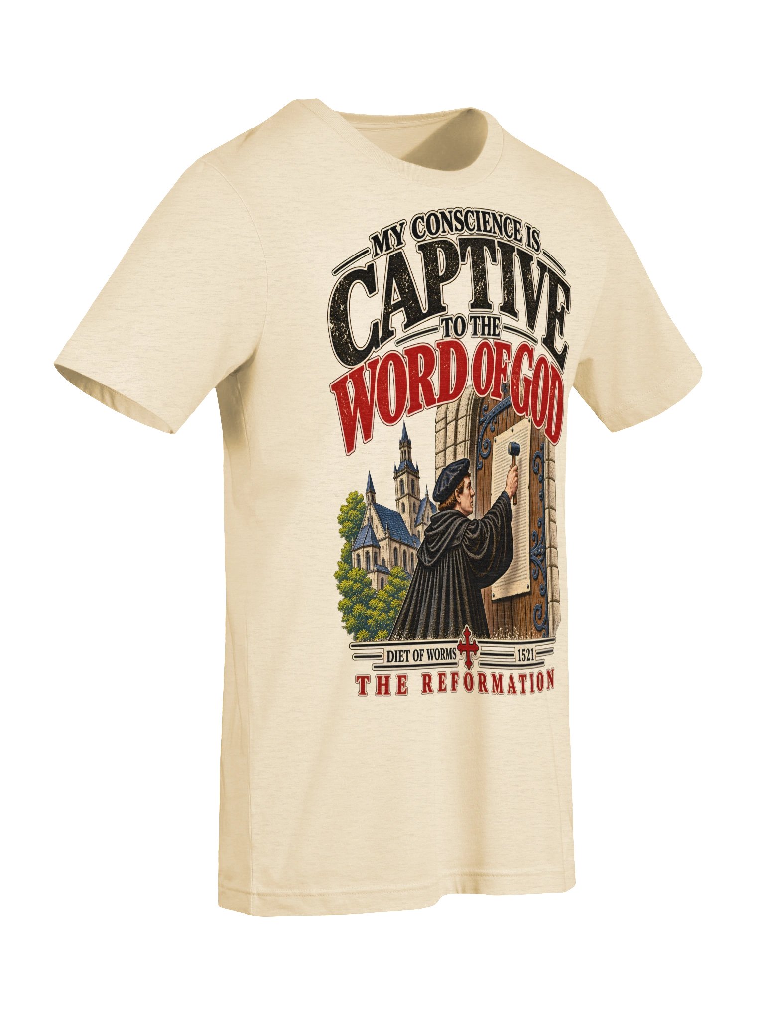 Here I Stand — Captive to the Word | Reformation T-Shirt product image (49)