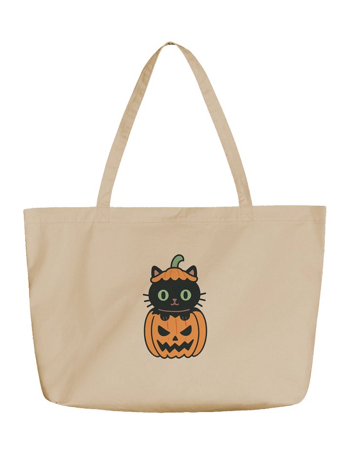Purr-fect Pumpkin Cat Tote product image (1)