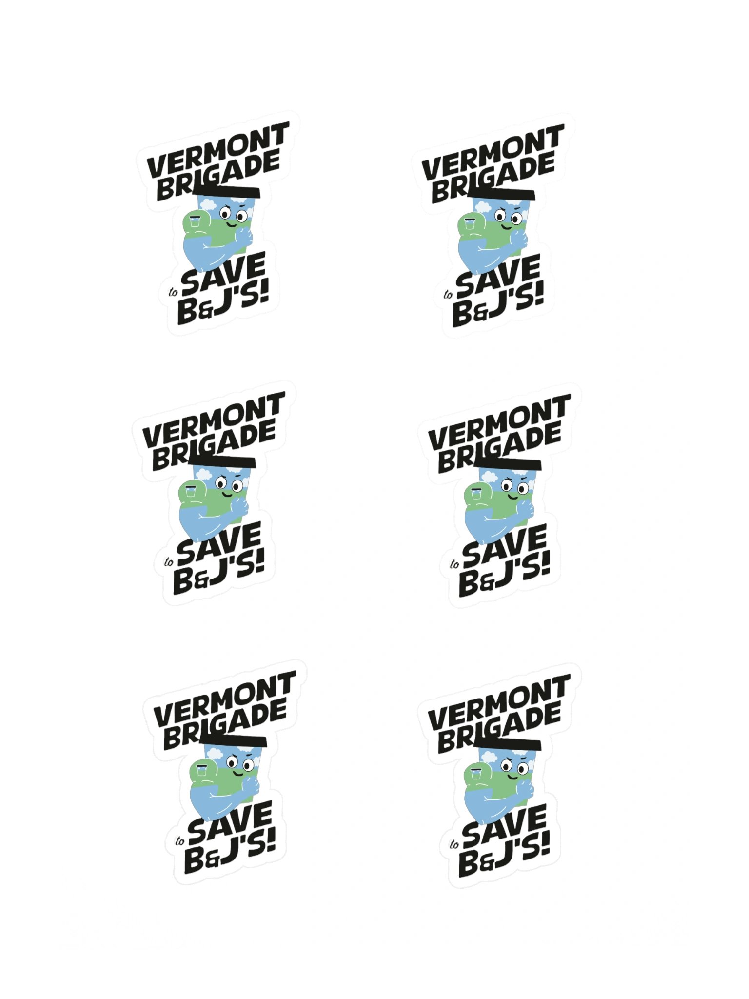 Official Vermont Brigade Stickers product image (3)