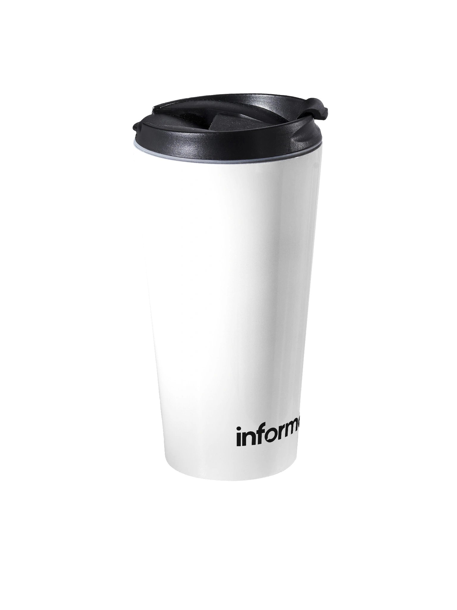 informed.now Stainless Steel Travel Mug (Black) product image (2)