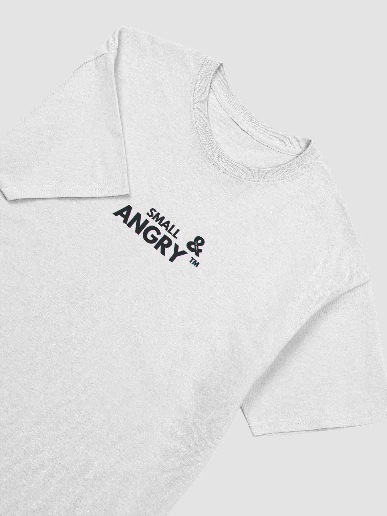 Small & Angry™ T - Black Text product image (17)