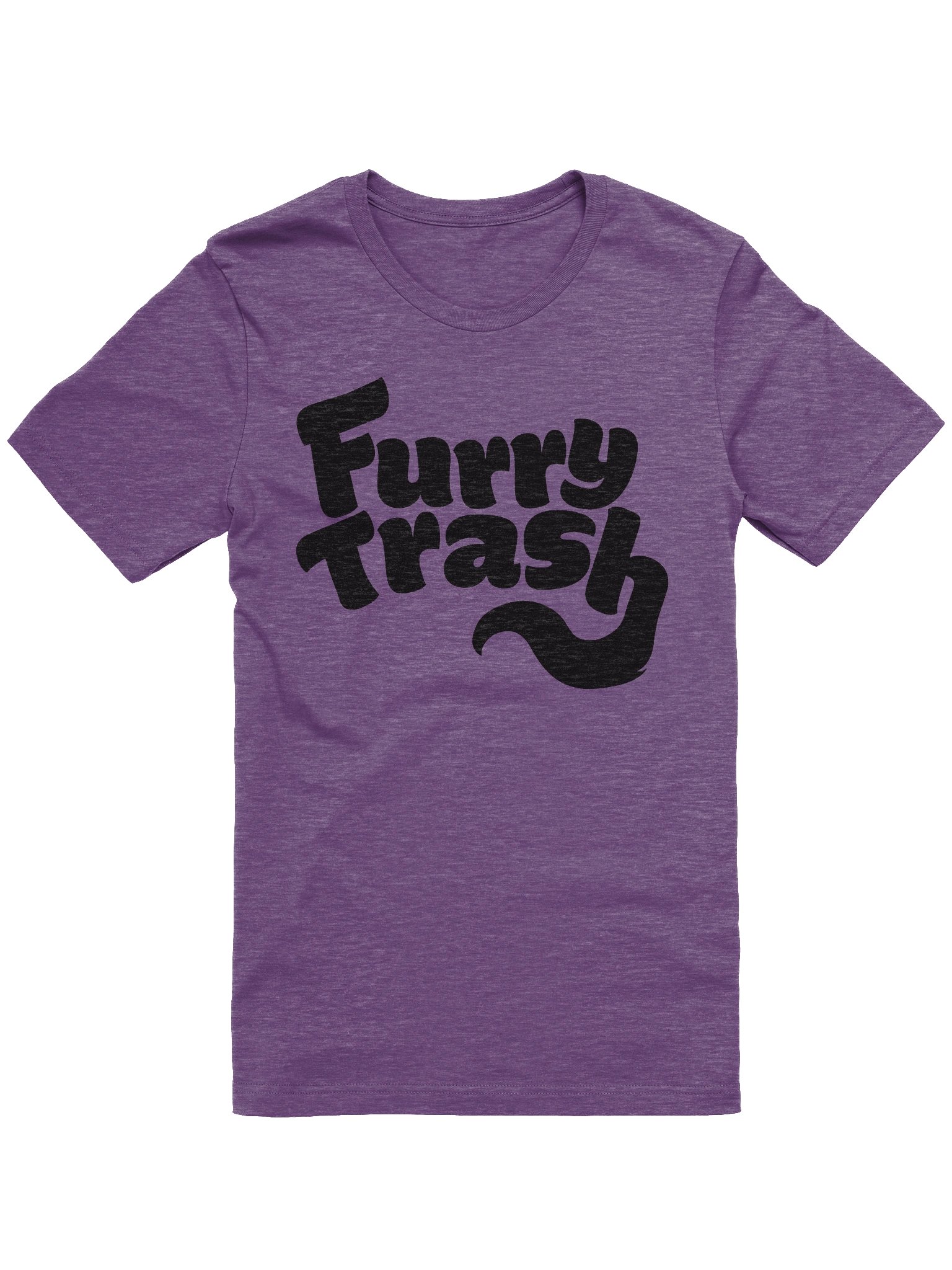 Furry Trash Supersoft Tee - Bubble Logo (Black Print) product image (10)