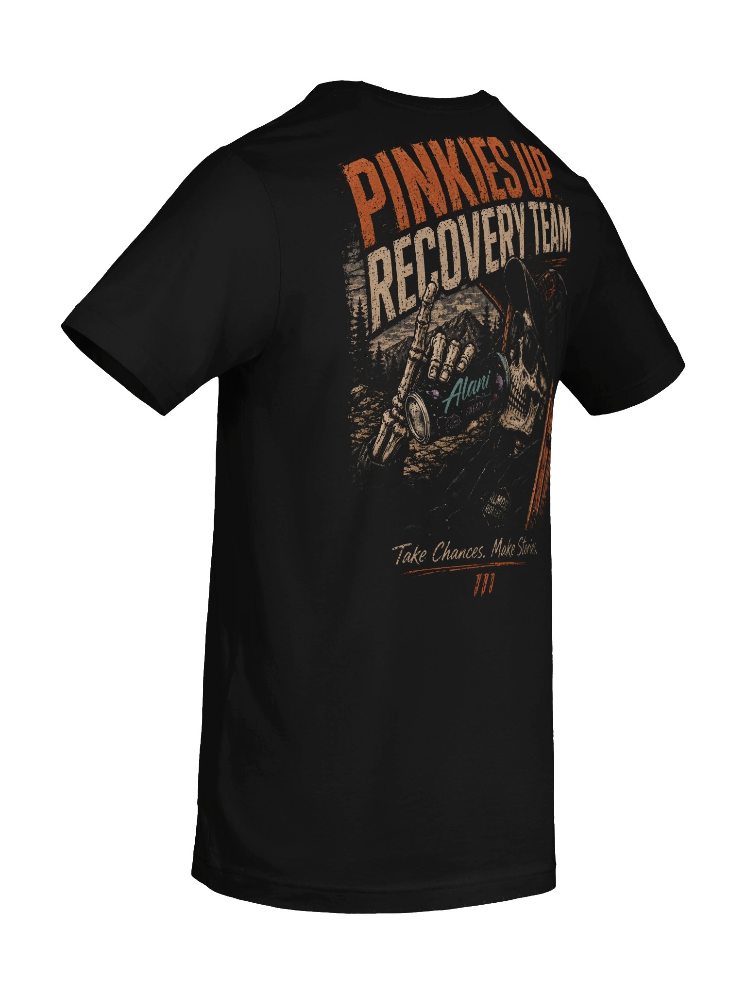 Pinkies Up Trail Graphic Tee product image (10)