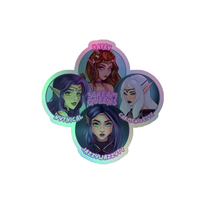 Scream Queens Holo Sticker product image (2)
