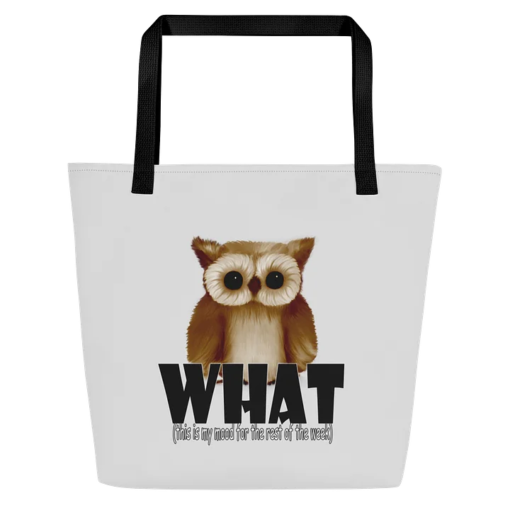 Large Tote Bag w/ Pocket product image (1)