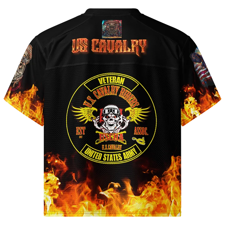 USCRA On Fire! Football Jersey product image (2)