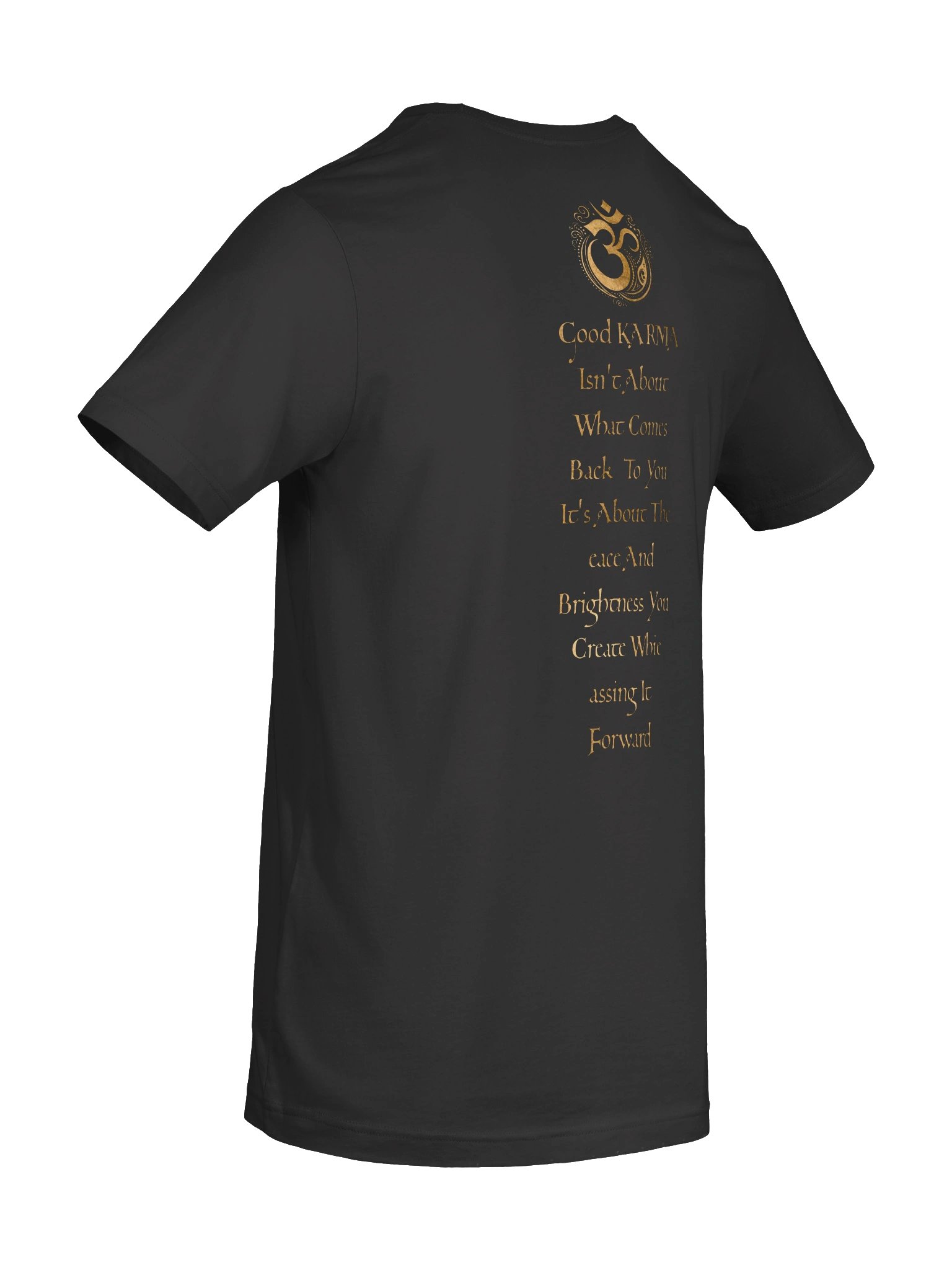 Good Karma Gold Lotus Tee product image (28)